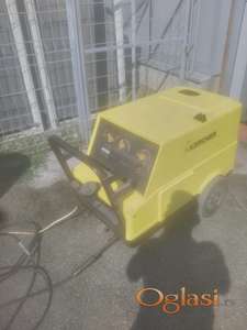 Karcher perac pod visokim pritiskom za Toplo i Hladno pranje Radi na struju i dizel gorivo.